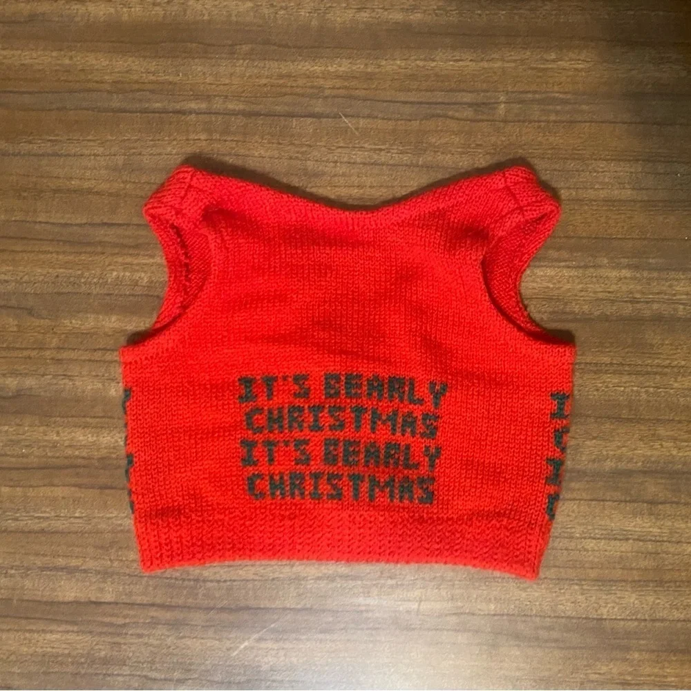 Bear Teddy Bear Plush Christmas Sweater